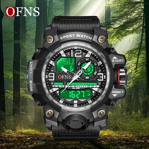OFNS 3133 Nouvelle montre numérique électronique à <span class=keywords><strong>quartz</strong></span> pour homme, style G, lumineuse à LED, étanche 50M, pour loisirs et sport, Reloj De Hombre - Product Image 4