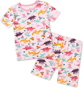 Ensemble de pyjamas pour filles Personnage personnalisé Vêtements de nuit d'été pour enfants T-shirt à manches courtes Pantalon court Ensembles de pyjamas pour filles de dessins animés - Product Image 4