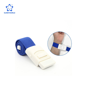 Tourniquet manuel en plastique à boucle, personnalisable en plusieurs couleurs, réutilisable, dispositif de premiers secours pour les voyages et les <span class=keywords><strong>services</strong></span> médicaux d'urgence - Product Image 1