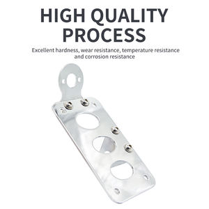 Suministro de fábrica, accesorios para motocicletas, soporte de marco de luz trasera Retro, soporte de <span class=keywords><strong>placa</strong></span> de matrícula de montaje lateral para motocicleta - Product Image 4