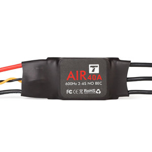 T-MOTOR <span class=keywords><strong>AIR</strong></span> 40A <span class=keywords><strong>2</strong></span>-6S 600HZ NO BEC Moteur ESC BLDC à faible tension stable en métal compatible FPV pour drone <span class=keywords><strong>Mavic</strong></span> Mini modèle RC - Product Image 1