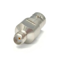 Connecteur coaxial CYXS BNC/SMA-KKG1RF, tête femelle BNC vers tête femelle T-SMA, adaptateur à contact plaqué or, 50 Ohm, 10 MHz-18 GHz RF