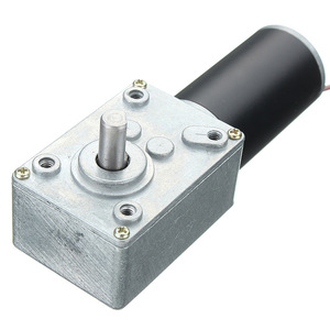 Miniature Dc <b>Worm</b> <b>Gear</b> Motor 42 Mm 300 Rpm Flange Mount High Torque Self Locking Reverse <b>Gear</b> Motor - Product Image 5