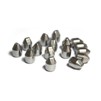 Boutons en carbure de tungstène poli sur mesure de haute qualité OEM pour outils de forage pétrolier et minier, gris argenté, cylindriques, 100 %