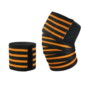 Bandes de compression élastiques en néoprène pour le genou, soutien professionnel pour la musculation et l'entraînement, protection ajustable pour le cross-training - Product Image 1