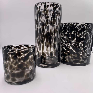 Barattolo <span class=keywords><strong>di</strong></span> candela con cupola iridescente nero <span class=keywords><strong>di</strong></span> lusso con prezzo competitivo in stile caldo - Product Image 1