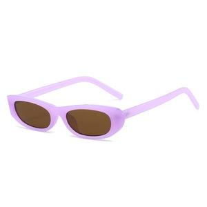 Lunettes <span class=keywords><strong>de</strong></span> soleil rétro œil <span class=keywords><strong>de</strong></span> chat pour femmes, protection UV, tendance, article phare, verres PC, logo personnalisé, lunettes <span class=keywords><strong>de</strong></span> soleil pour femmes, <span class=keywords><strong>petite</strong></span> <span class=keywords><strong>taille</strong></span> - Product Image 5