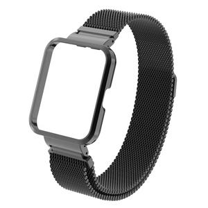 Correas de Reloj de Acero Inoxidable Magnéticas Universales con Eslabones Milaneses para Xiaomi Redmi <span class=keywords><strong>Mi</strong></span> Watch 2 <span class=keywords><strong>Lite</strong></span> - Product Image 2