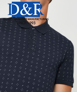 Polos hechos a medida para hombre, ropa de calle de corte regular de tela Premium, camiseta Polo de manga corta - Product Image 2