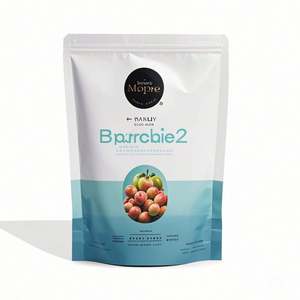 Emballage de pochette debout étanche à l'humidité imprimé personnalisé pour biscuits aux noix collations sushi et gelée avec sacs scellés à fermeture éclair - Product Image 5