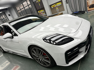 ชุดอุปกรณ์เต็มตัวสำหรับ Porsche <span class=keywords><strong>Panamera</strong></span> 971 2018 <span class=keywords><strong>2022</strong></span>การอัปเดตเป็น2025 976 <span class=keywords><strong>GTS</strong></span> ชุดดึงวัสดุ PP สลักเกลียวบน - Product Image 2