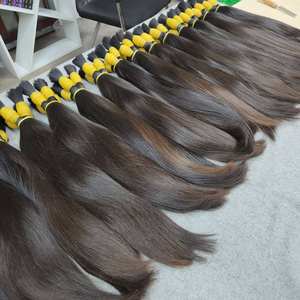 Extensions de cheveux humains en vrac vierges Body Wave Soyeux Droit Style Naturel-Qualité supérieure et sans enchevêtrement - Product Image 6