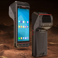 Collecteur de données robuste entrepôt dispositif d'acquisition d'inventaire NFC lecteur de codes à barres Pda Android 13 ordinateur de poche imprimante Stock