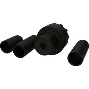 KS TOOLS Juego de tuercas ranuradas con 3 tubos guía para Mercedes, Ø 105,5mm, 4 piezas - Product Image 2