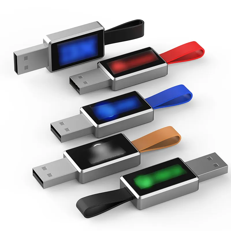 Gadgetes 2024 Pendrive 256gb Usb3.0 2tb Usb Flash Drive Crystal USB Flash Drive With Led Light