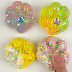 Cadeau drôle animal <span class=keywords><strong>Mochi</strong></span> Stress <span class=keywords><strong>pas</strong></span> <span class=keywords><strong>cher</strong></span> chaud Kawaii mignon plastique souple TPR Squishy presser chat patte Capsule jouet - Product Image 2