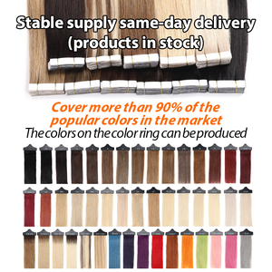 50g Nâu vô hình tap trong phần mở rộng tóc nguyên liệu băng tóc đôi rút ra bán buôn Nga Trinh Remy 100% phần mở rộng tóc con người - Product Image 3