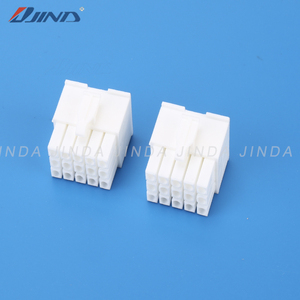 מחבר זכר ונקבה מפלסטיק ופליז, 4.2 מ\\\"מ, 3 פינים, DC, עבור מעגלים מודפסים ואלקטרוניקה, 2P 4P 6P, זרם מדורג 5A - Product Image 2