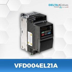 ไดรฟ์ปรับความถี่ VFD รุ่น EL ซีรีส์ VFD004EL21A กำลังไฟ 0.4KW 0.5HP 230VAC 2.5A ขายดี มีสินค้าในสต็อก - Product Image 5
