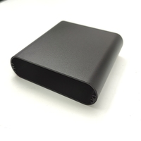 Boîtier électronique extrudé en alliage d'aluminium professionnel personnalisable 87x26mm Boîtier de commande en métal Services d'usinage