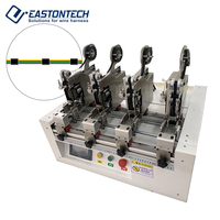 Machine d'enroulement automatique à grande vitesse pour rubans, 4 unités, modèle EW-1685, avec capteurs à fibre optique, tolérance <0,2 mm, 1500-1800 pièces/heure