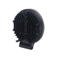 GOODZOOM Phare LED de voiture 21W 6000K Rond, Ampoule de travail LED à large tension pour camion, 14 LED, Lampe de travail LED pour tracteur et remorque