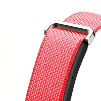 Bracelet de montre intelligente en nylon tissé avec boucle magnétique, bracelet de suivi de la santé pour iOS