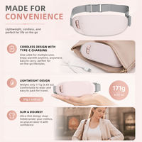 Ceinture menstruelle multifonctionnelle pour le confort menstruel, le maintien abdominal et le massage corporel, avec soutien lombaire pour bébé