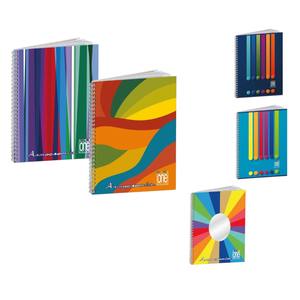 UNIQUE COULEUR - PAPIER SPIRALÉ ARMOCROMIA 60+1 FF LINES 1 Line ASS. - Product Image 1