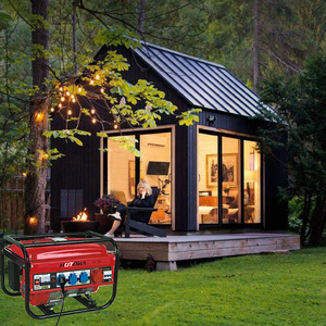 Hotoka Chất Lượng Cao 6.5HP Xăng Điện Máy Phát Điện Di Động Điện Thế Hệ 220V Chờ Thế Hệ Nhỏ Máy - Product Image 3