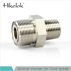 Hikelok Ống Thép Không Gỉ Phụ Kiện Nam Để Nam <span class=keywords><strong>NPT</strong></span> Chủ Đề 1/8 1/4 1/<span class=keywords><strong>2</strong></span> 3/8 <span class=keywords><strong>Inch</strong></span> <span class=keywords><strong>Hex</strong></span> Núm Vú Cho Bán Buôn - Product Image 2