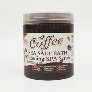 Sal de Baño Exfoliante Antiaceite de Café de Marca Privada para Eliminar Células Muertas de la Piel - Product Image 6