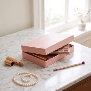 Caja Cosmética con Tapa y Base, Empaque de Papel de Lujo Personalizado, Caja de Regalo Rígida, Fabricante Mayorista OEM ODM - Product Image 2
