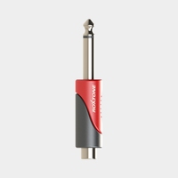 ROXTONE RPAN260 1X 6.3mm Jack Mono Male Plug 1X RCA Femelle Socket avec Laiton Matériau de Contact Boîtier Nylon Courant nominal 5A