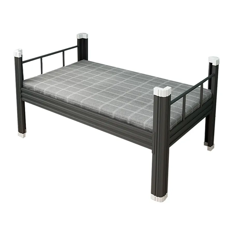 Marco de cama individual Cama individual de hierro Marco de cama simple de bajo precio