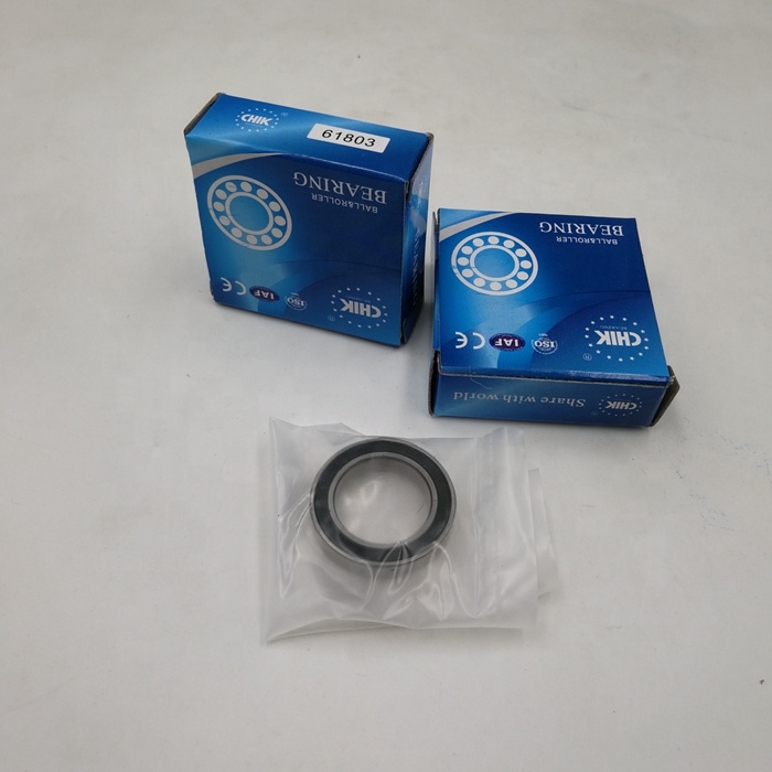 10 Cuscinetti A Sfera 6803-2RS - Scanalatura Profonda 17x26x5 Mm, Sigillati In Gomma, Alta Velocità Per Hobby E Riparazioni