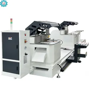 High Precision Door and Window Frame 45 90 Degrees Cut Double Head Miter Saw CNC Automatic Aluminum Profile Cutting Machines