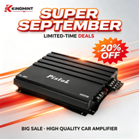 Amplificateur de voiture professionnel haute puissance 4 canaux 4000W max classe AB