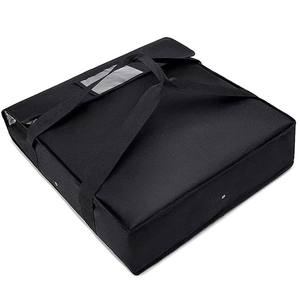 Bolsa Térmica <span class=keywords><strong>para</strong></span> Entrega de Pizza con Logotipo Personalizado, Bolsa de Transporte de Pizza Roja <span class=keywords><strong>para</strong></span> Entrega de Alimentos Calientes - Product Image 3