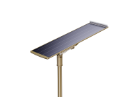 Lampadaire Solaire Intégré Tout-en-un avec Capteur PIR et Radar, Étanchéité IP65, Multi-usages pour Routes, Fermes, Parcs, Villages et Parking