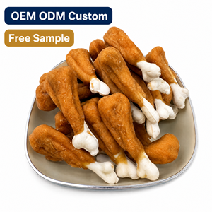 Snack per Cani al Calcio di Pollo Personalizzato OEM ODM, Masticabile Naturale per Igiene Dentale, Supporto per Etichetta Privata e Confezione Personalizzata - Product Image 1