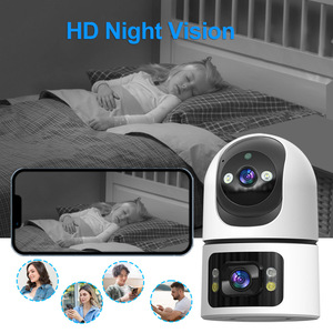 <b>Network</b> <b>Camera</b> 3 Million Pixels 200W Lens F2.0 Aperture Pan Tilt Night Vision Motion Detection Two Way Audio Cloud Storage - Product Image 4