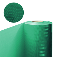 Rollo de Película Reflectante Prismática EGP Imprimible PMMA ASTM D 4956 Tipo II para Plotter de Corte, 7 Años de Duración Nocturna