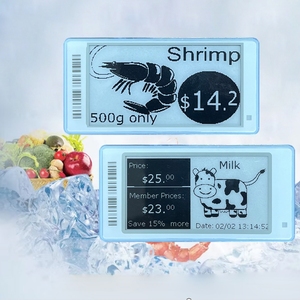 ป้ายแสดงราคาอิเล็กทรอนิกส์แบบ E-Ink สำหรับอุณหภูมิต่ำ 2.6 นิ้ว พร้อมหน้าจอ Epaper สำหรับร้านค้า ป้ายราคาดิจิทัล Wifi ESL RFID พร้อมบอร์ดควบคุมการแสดงผล - Product Image 1
