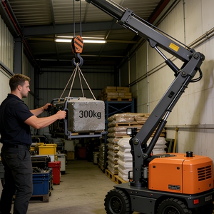 Mini <span class=keywords><strong>Gru</strong></span> Elettrica Semovente con Braccio Telescopico - Product Image 6