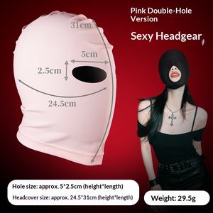 Ensemble de jouets sexuels pour adultes, ensemble de jouets sexuels pour couples, capuche respirante BDSM, parfaite pour les jeux intimes, capuche de privation sensorielle BDSM pour adultes - Product Image 4