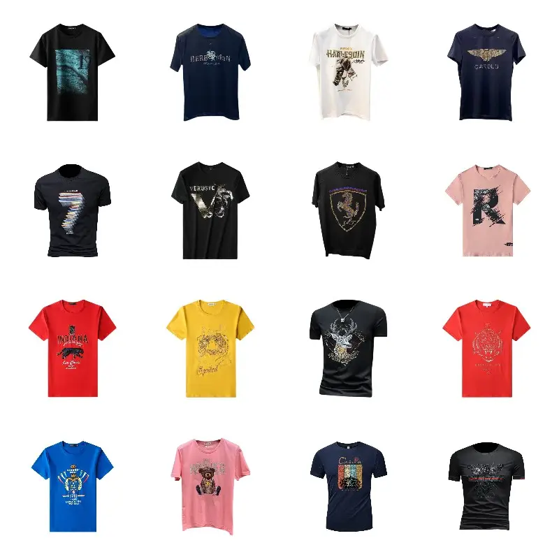 T-shirts Wholesale summer clothing men's short-sleeved T-shirtsmade in China