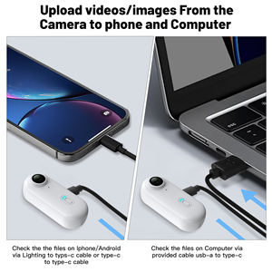 กล้องกีฬากลางแจ้ง/กล้องแอคชั่น 4K เชื่อมต่อ Wi-Fi ได้ ใช้ใต้น้ำได้ เหมาะสำหรับหมวกกันน็อค จักรยาน และการบันทึกวิดีโอ - Product Image 6