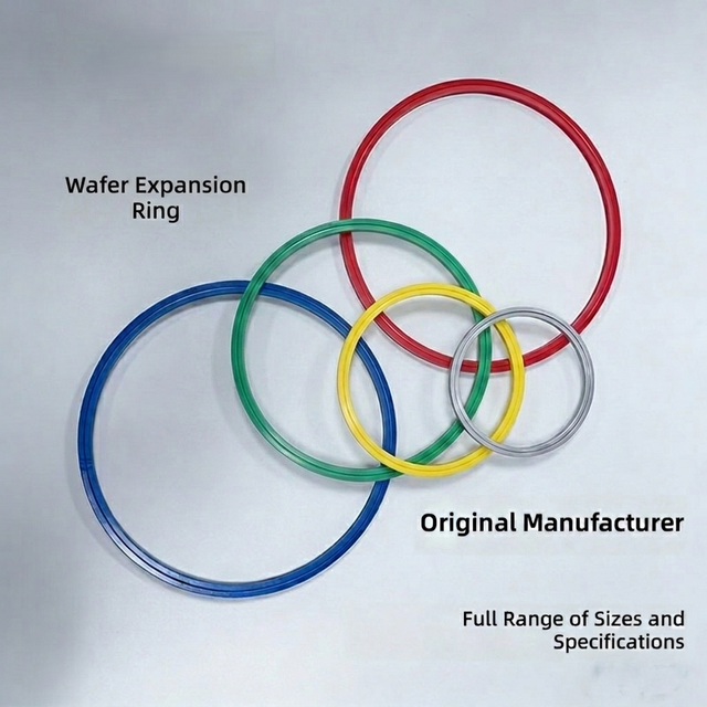 YULSON Wafer Expander Ring PC GF Material Anti-Static Packaging ROHS Certified for IC LED Packaging Die Bonding Process