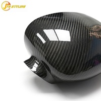 Coque de rétroviseur latéral en fibre de carbone à coller, accessoires extérieurs, support ODM OEM pour BMW E46 M3 2001-2006